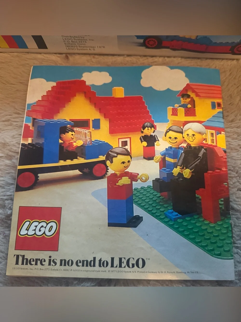 Booklet Welcome To The World Of Lego 1977 Vintage Magazine - Lego History - GUC